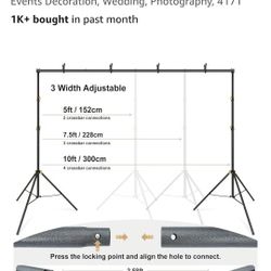 Photo Backdrop Stand