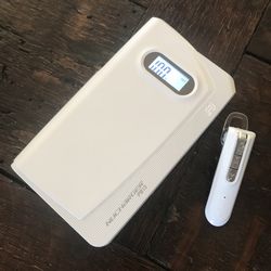 Nucharger Power Bank 13000mAh Removable Bluetooth 4.0 headphone