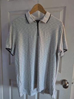 KARL LAGERFELD POLO ZIP NECK