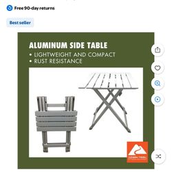 Aluminum Side Folding Table 