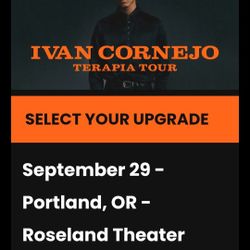 Ivan Cornejo Meet And Greet Pakage 