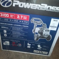 New Power Boss 3100 Psi 2.7 Pressure Cleaner