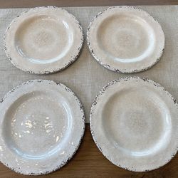 Beige Dining Plate Set 