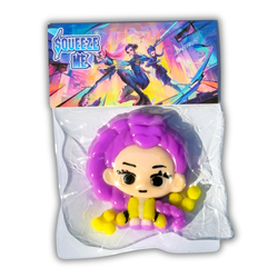 NEW KPop Demon Hunters Taba Squishies – Rumi Huntrix Merch & Cute Squishy Toy