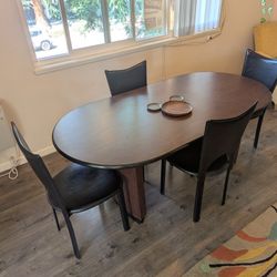 Wood Table Dining Room Office 