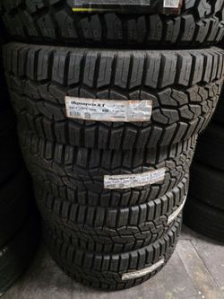 35x12.50R18  Hankook X/T tires