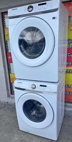 WASHER AND DRYER STACKABLE FREE DELIVERY AND INSTALATION