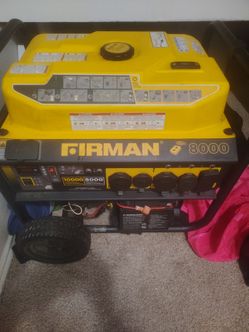 Fireman generator 8000