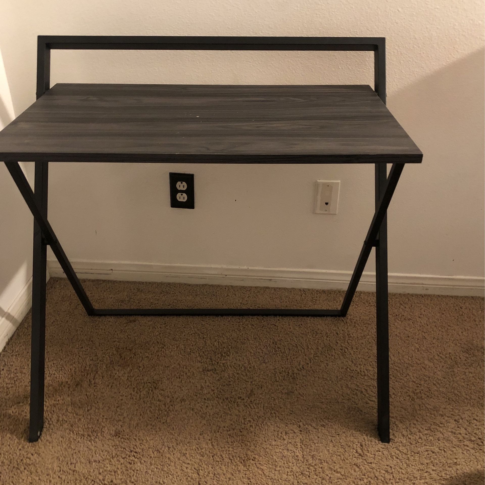 foldable desk and chair