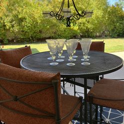 (11) Z Gallerie Iris Ball Stem Hand Blown Bubble Glass Goblets Beverage Drink Glasses - New! $5 EACH (Retail $16 EACH) 