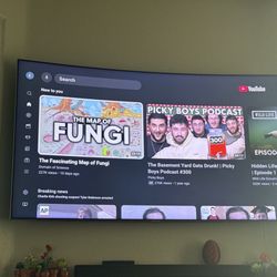 60” Samsung QLED Curved TV - Damaged In Move