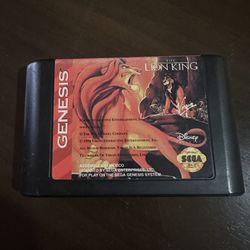 The Lion King Sega Genesis Game