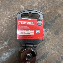 Craftsmen Ratchets NEW 1/4in 1/2in 20ea