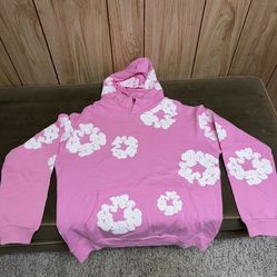 Pink Denim Tears Hoodie