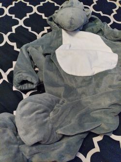 Toddler shark costume