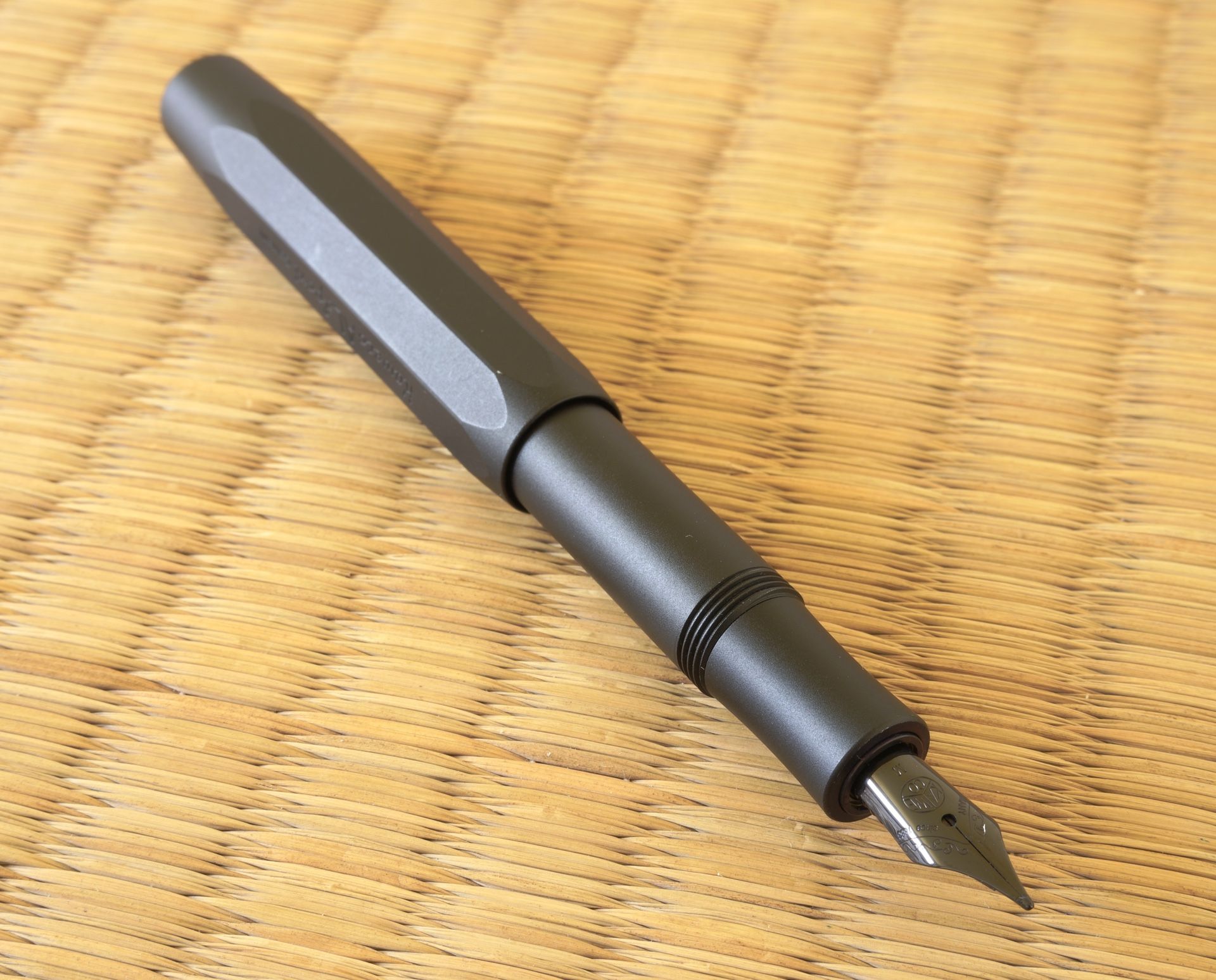 kaweco "al sport" fountain pen, collectors edition "black night"