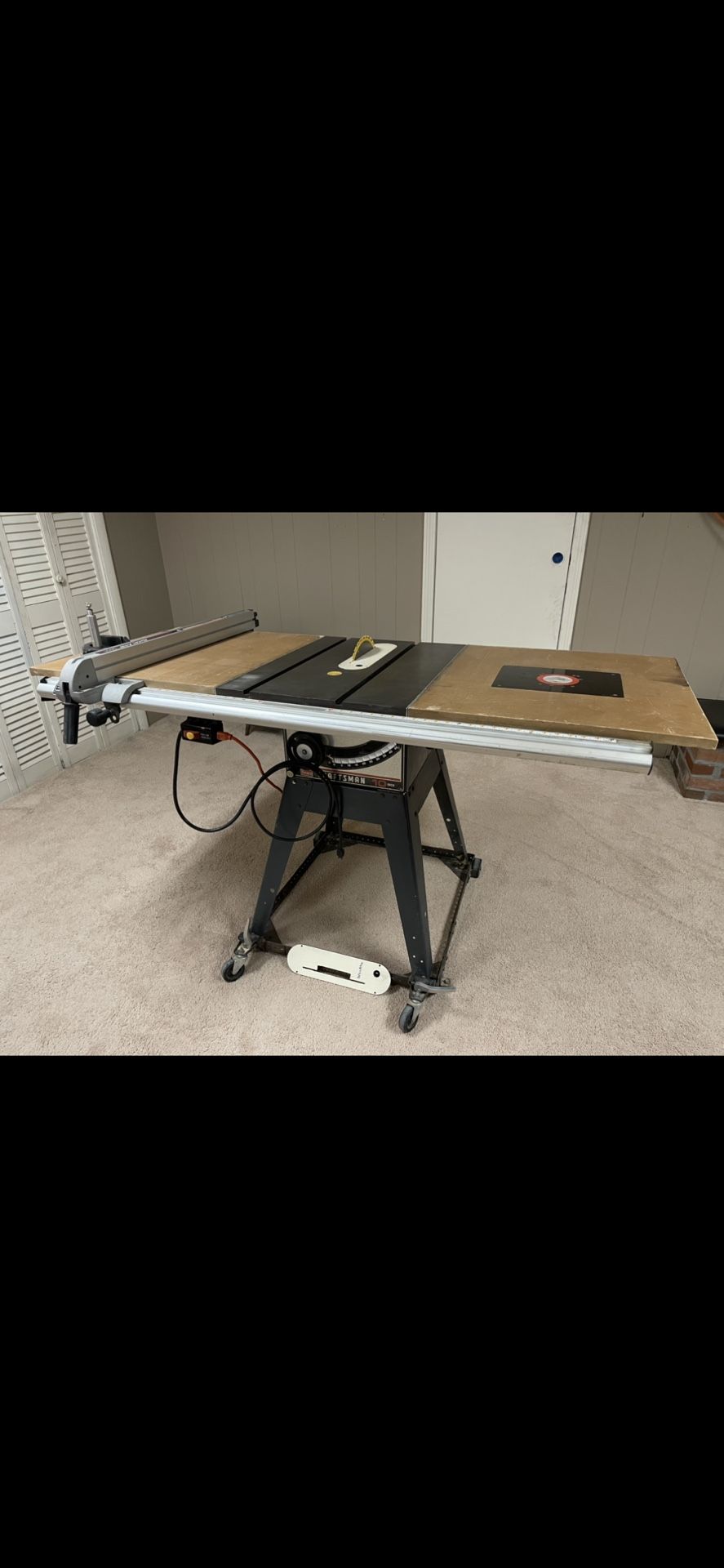 10” Table Saw And Router Table Combo