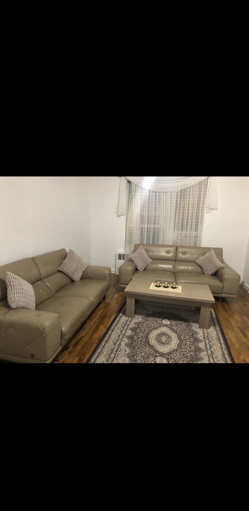 2 piece furniture leather