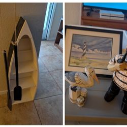Boat Shelf  And Nautical Accessories 