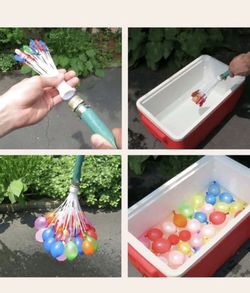 555 Pcs Quick Filling Water Balloons For Parties