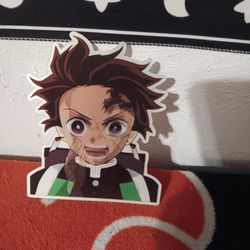 Demon Slayer Halo 3D Sticker