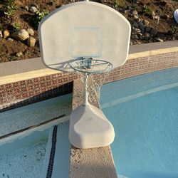 Basketball Hoop For The Pool - Water Filled Base
