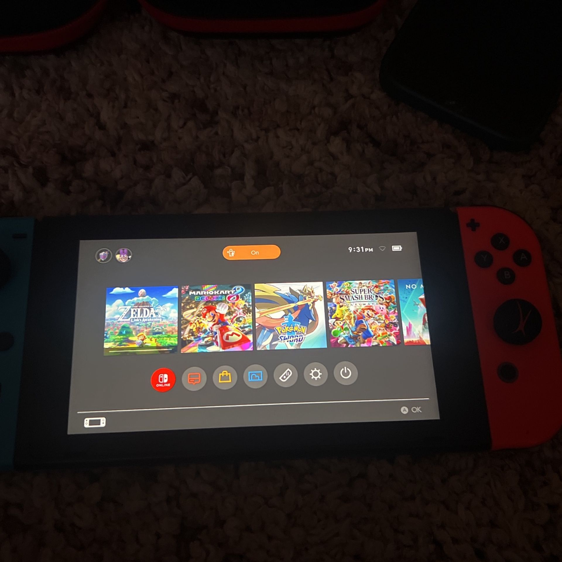Nintendo Switch & Games Read-Description