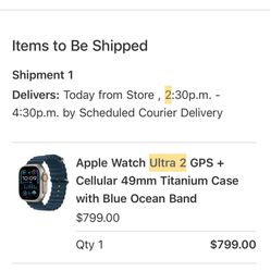 Apple Watch Ultra2 Cellular/gps 49mm