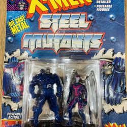 X-Men Steel Mutant Action Figures