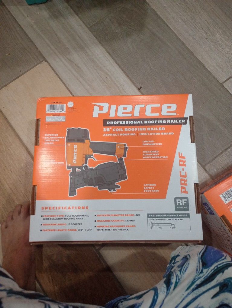 Pierce Professional Roofing Nailer
