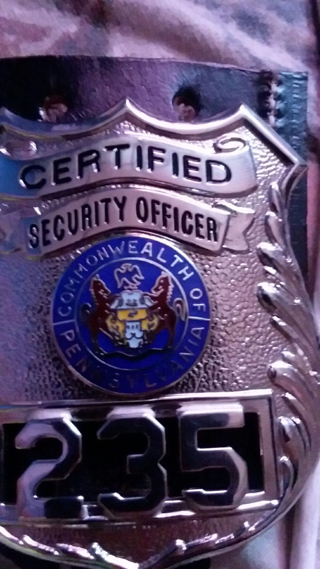 Pennsylvania Act 235 badge