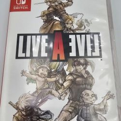 LIVE A LIVE - Nintendo Switch (Original Case and Cartridge)