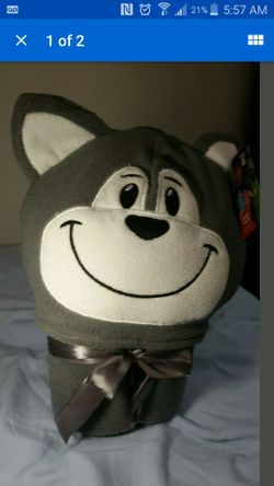 Flip a zoo dog/monster towel New with Tags