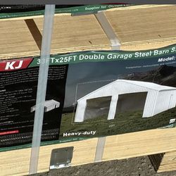 New Galvanized Metal Garages, Sheds & Carports