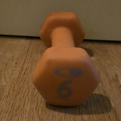 Single 6lb dumbell 
