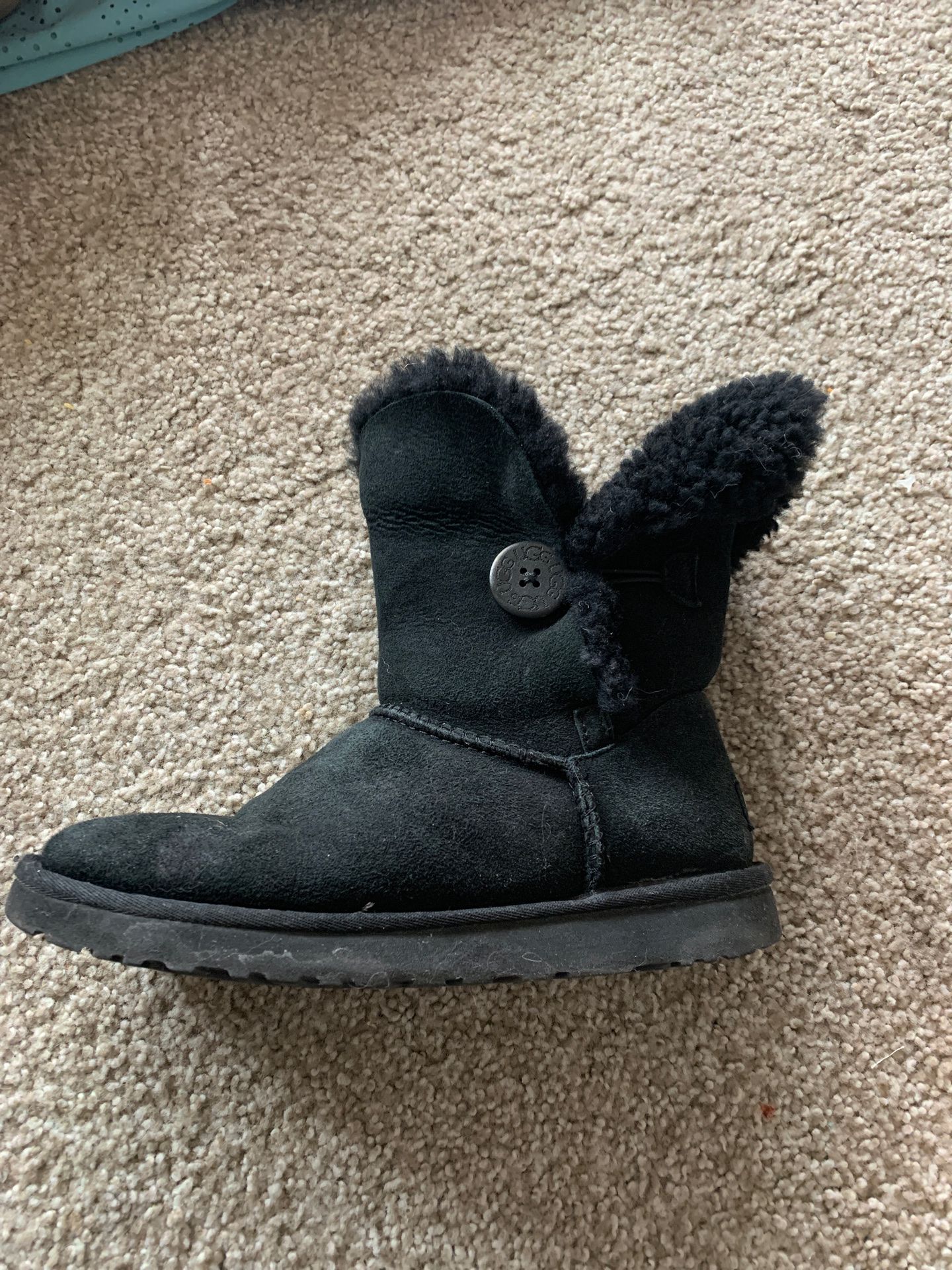 Black UGG boots size 7