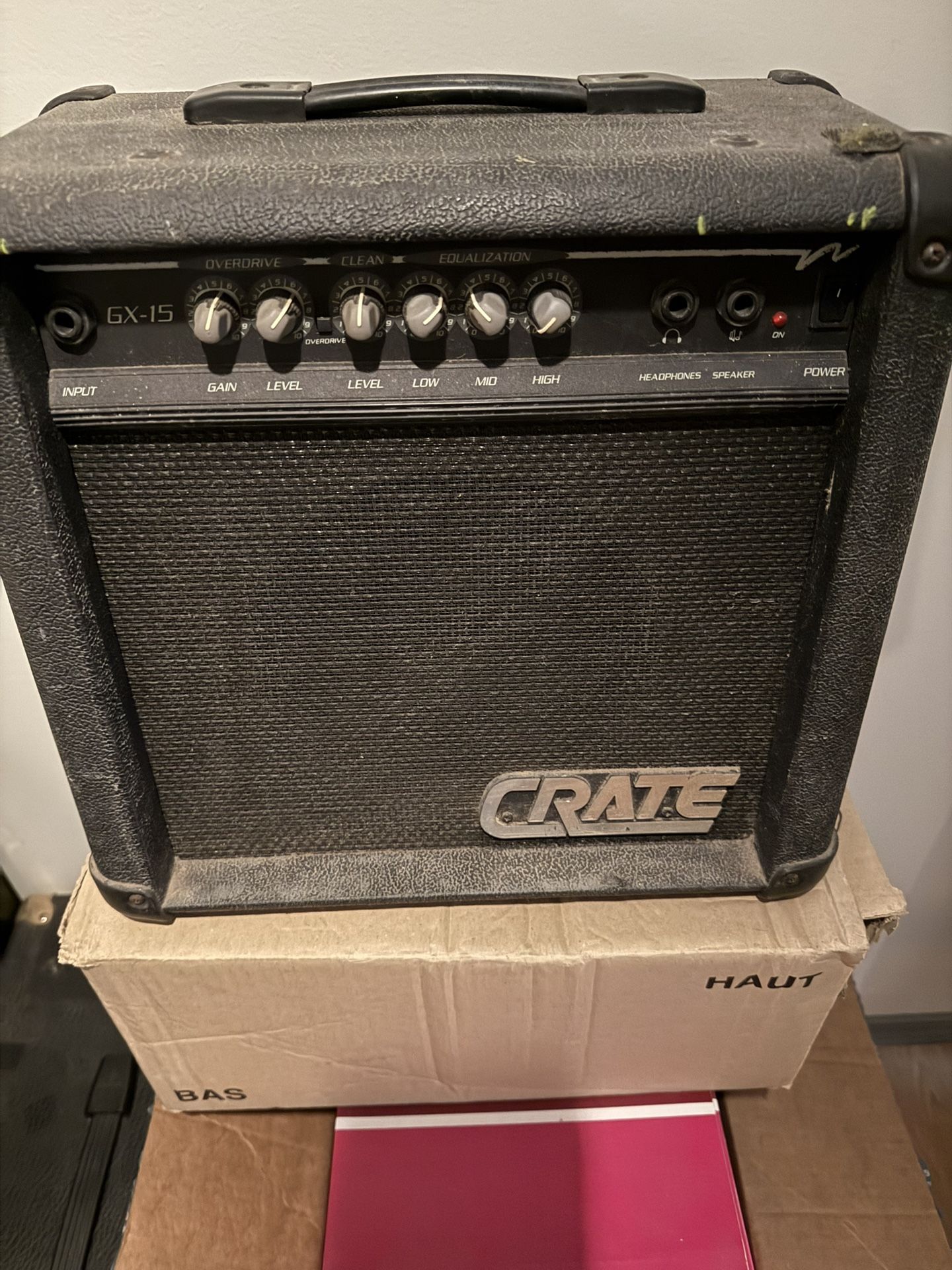 Crate Amp