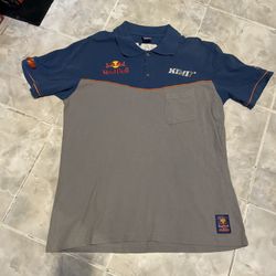 Red Bull Kini Repsol KTM Polo Shirt Tee Shirt Size XXL