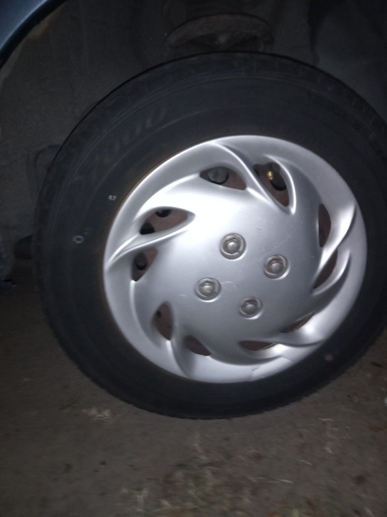 Hubcaps, Only 3