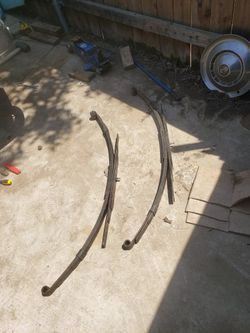 1954 Chevy Belair 210 Dearched Lead Springs 