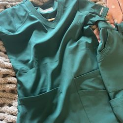 Green Sketcher’s Scrubs Size XXS 