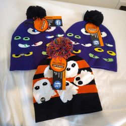 Adult Light up Halloween Beanies 
