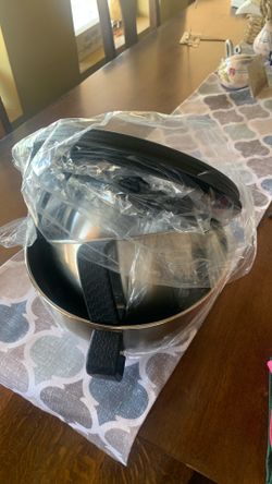 Stainless Steel Mixing Bowl Set with Lids and Handles