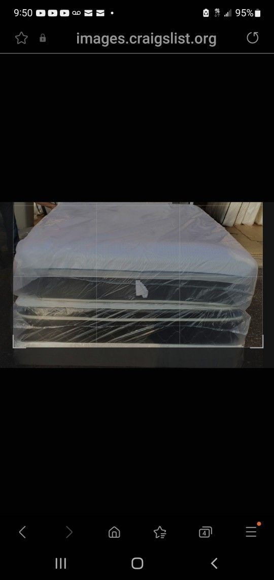 queen size thick pillow top bed can deliver