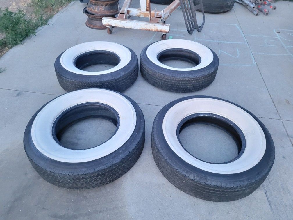 White Wall Tires Denman G78 14