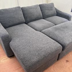Free Delivery ✨ Coddle Aria Fabric Sleeper Sofa with Chaise and Storage