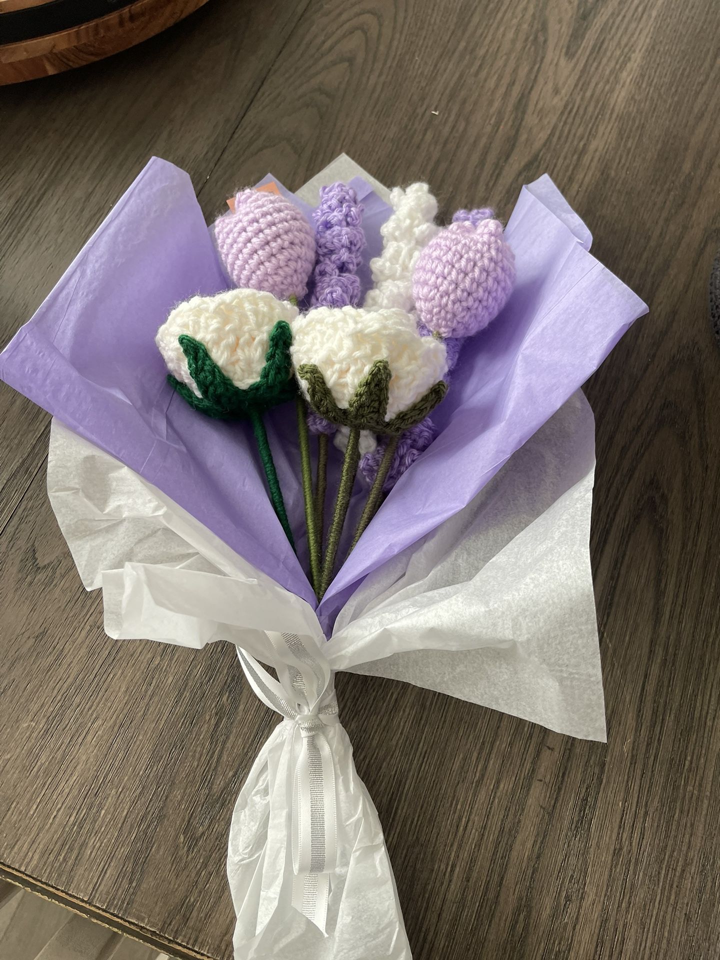 Crochet Flowers Bouquets And Stuffed Animal