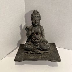 Buddha Statue Figurine For Plant - Planter Accessory