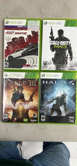 Xbox 360 Games Bundle – Lot of 4