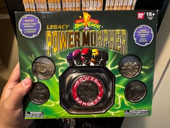 Power Ranger Moprhers and helmets.